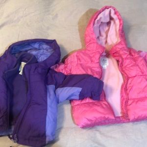NWT 3 in 1 and like new puffer coats